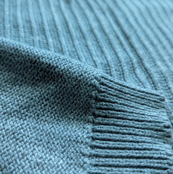 Aeropostale Light Gray Knit Ribbed Sweater - Picture 5 of 8